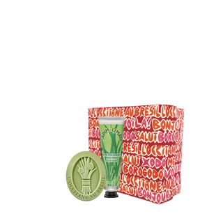 Presente Capim-Limão: Creme de Mãos e Sabonete Perfumado